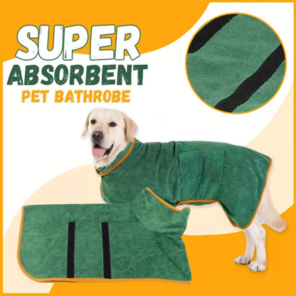 The Ultimate Cozy & Quick-Dry Doggy Bathrobe!